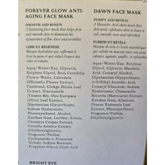 Joanna Vargas Glow to Go Mask Set 5 FACE Mask Variety BEAUTY SKINCARE FREESHIP - Picture 4 of 6